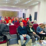 Elazığ’da AFAD, Gazi Huzurevi’nde yaşlılara afet farkındalık eğitimi düzenledi.