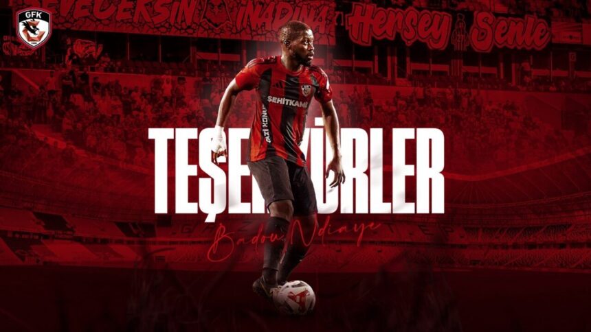 Gaziantep FK, Badou Ndiaye ile anlaşarak yollarını ayırdı