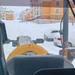 Gölbaşı’nda Deprem Konutlarında Karla Mücadele Çalışmaları Başlatıldı