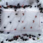 Yenice Köyü’nde 33. Kar Voleybolu Şenliği, Ahmet Çalık anısına düzenlendi.