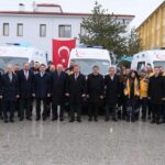 Erzincan’da Hafız Mehmet Aydın Aile Sağlığı Merkezi açıldı, 4 yeni ambulans göreve başladı.