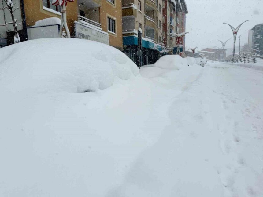 Hakkari’de yoğun kar yağışı sebebiyle 357 yerleşim yeri yoluna kapanmış durumda.