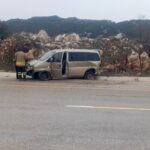 Hatay’da ticari araç ile minibüs çarpıştı, 6 kişi yaralandı.