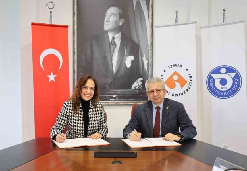 İzmir Ekonomi Üniversitesi ve Karşıyaka Belediyesi, çocukların gelişimi için iş birliği protokolü imzaladı. İzmir Ekonomi Üniversitesi ve Karşıyaka Belediyesi, çocukların gelişimi için iş birliği protokolü imzaladı.