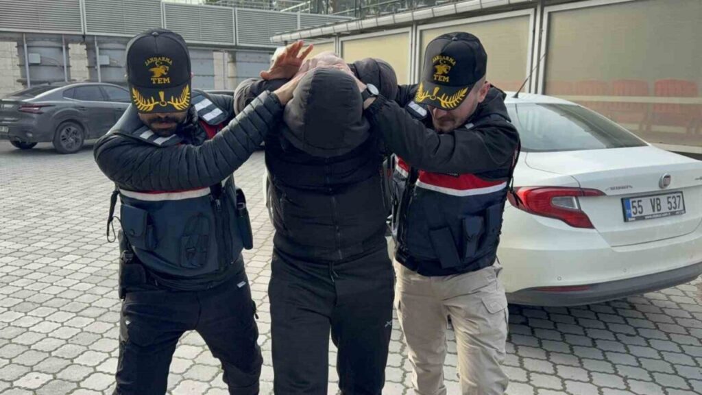 Samsun’da DEAŞ ile bağlantılı yabancı uyruklu şahıs yakalandı.