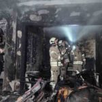 Kadıköy’de bir binanın giriş katında çıkan yangında 1’i ağır, toplam 8 kişi yaralandı.