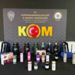 Kahramanmaraş’ta 401,45 gram bonzai ve 2,05 gram bonzai hammaddesi yakalandı.