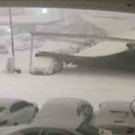 Şanlıurfa’da Kar Yağışı Sonrası Otoparklarda Çökmeler ve Araç Hasarları Yaşandı