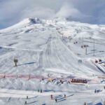 Kayseri’de kar yağışı sonrası Erciyes’te kar kalınlığı 130 santime ulaştı, etkileyici manzaralar oluştu.