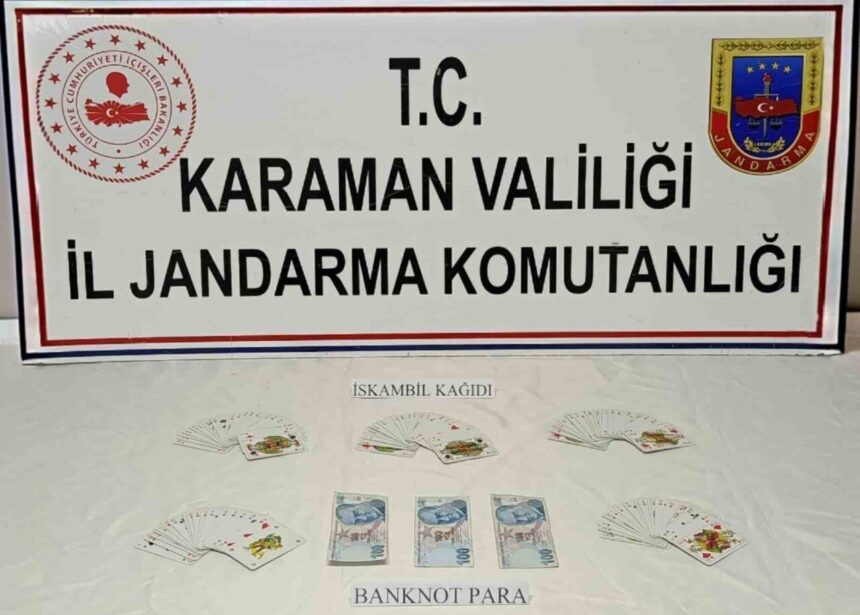 Karaman’da jandarmanın operasyonunda aranan 4 kişi gözaltına alındı.