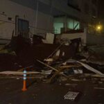 Karaman’daki fırtına, şehrin genelinde sorunlara yol açtı.