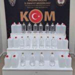 KIRŞEHİR (İHA) – Kırşehir’de kargo gönderisinde kaçak etil alkol tespit edildi.