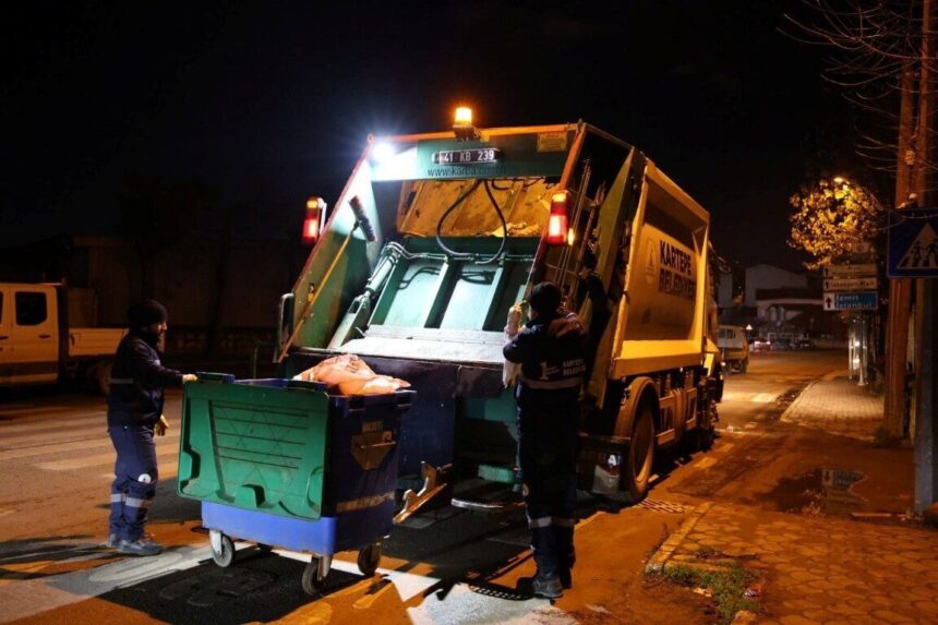 Kartepe Belediyesi, yeni yıla huzur ve güvenle girmek için yılbaşı gecesi teyakkuzda kaldı.