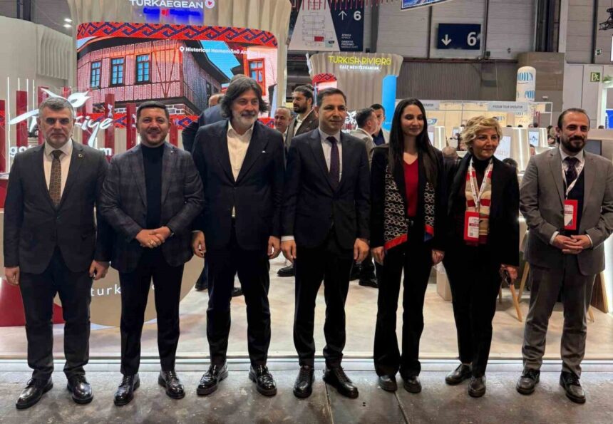 Nevşehir, Madrid’deki FİTUR Uluslararası Turizm Fuarı’nda tanıtıldı. Nevşehir, Madrid’deki FİTUR Uluslararası Turizm Fuarı’nda tanıtıldı.