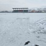 Kayseri’de kar yağışı nedeniyle amatör müsabakalar ertelendi.