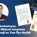 Karabük Üniversitesi’nden Dr. Yusuf Seçgin, Sigma Xi’ye tam üye olarak kabul edildi.