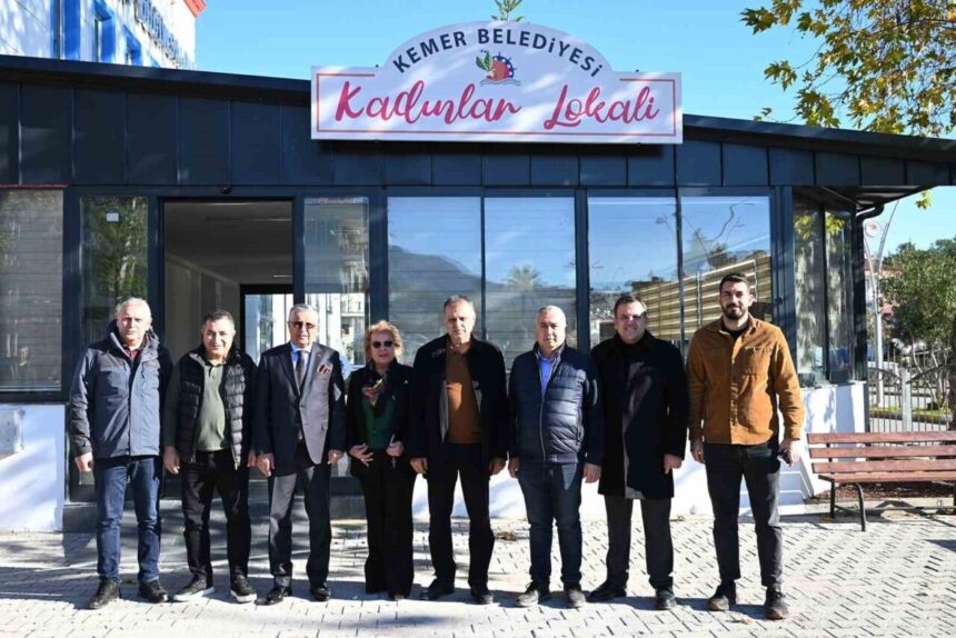 Kemer Belediyesi Kadınlar Lokali, ocak sonu itibarıyla hizmete açılıyor. Kemer Belediyesi Kadınlar Lokali, ocak sonu itibarıyla hizmete açılıyor.
