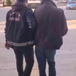 Kırıkhan’da inşaattan malzeme çaldığı düşünülen şüpheli tutuklandı.