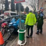 Kırklareli’nde Trafik ve Zabıta ekiplerinden ortak denetim: İşgaller kaldırıldı, uyarılar yapıldı.