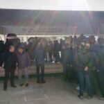 Karamürsel’de iş makinesi altında kalan 28 yaşındaki belediye işçisi son yolculuğuna uğurlandı.