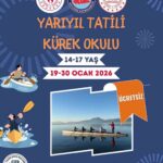 Köyceğiz’de Yarıyıl Tatili Spor Okulu kapsamında kürek eğitimleri düzenlenecek.