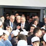 Malatya’da Kubbetü’s-Sahra Camii’nin açılışında milletvekili, Diyanet başkanı ve vali bir araya geldi.