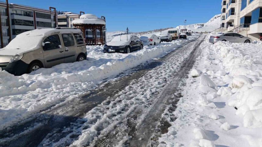Kulp’ta yoğun kar yağışı sonrası dondurucu soğuklar etkili oldu, günlük yaşamda aksaklıklar yaşandı.