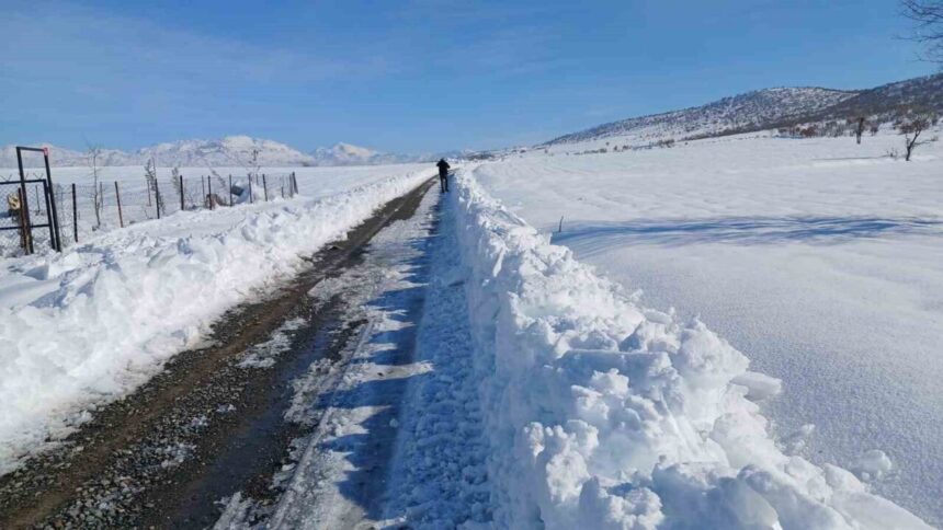 Kulp’ta Yoğun Kar Nedeniyle Taşımalı Eğitimde 1 Gün Tatil, Merkezdeki Öğrenciler Eğitime Devam Edecek