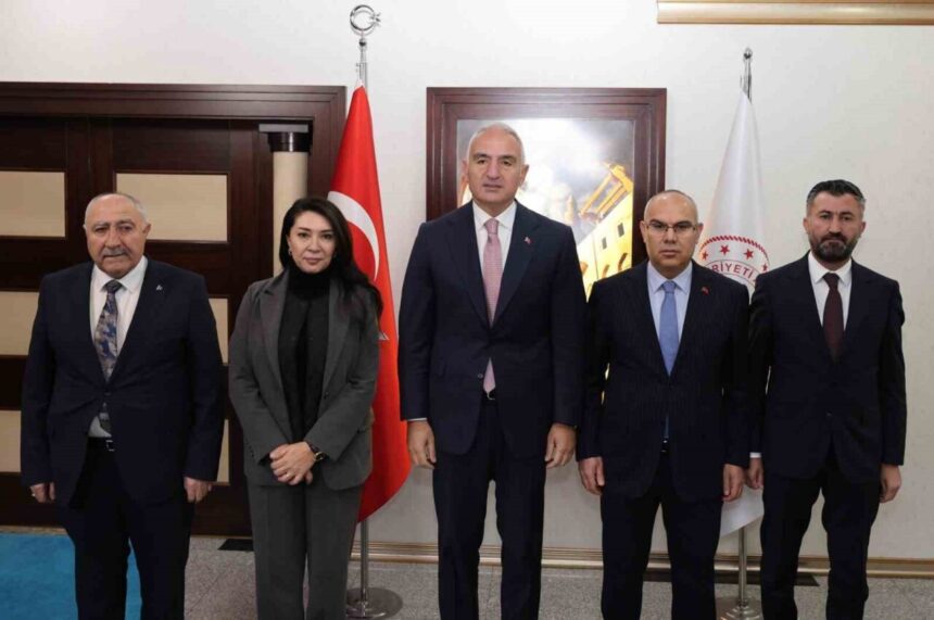 Kültür ve Turizm Bakanı Mehmet Nuri Ersoy, Ağrı’da Valilik ziyareti gerçekleştirdi. Kültür ve Turizm Bakanı Mehmet Nuri Ersoy, Ağrı’da Valilik ziyareti gerçekleştirdi.