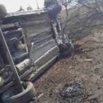 Kulu’da Kamyonet Devrildi, Sürücü Yaralanmadan Kurtuldu