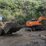 Meteoroloji verilerine göre Aydın’da etkili olan yoğun yağış, en çok Kuşadası’nı vurdu.