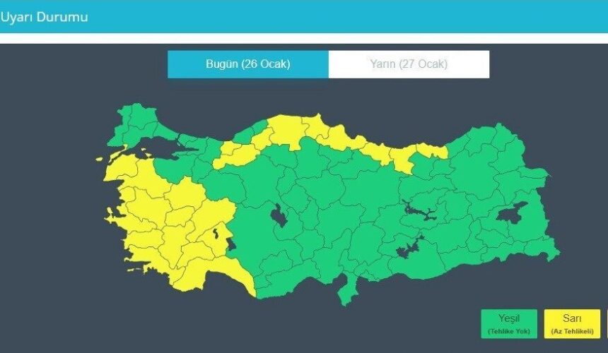 Meteoroloji, Karadeniz’in kuzeyinde şiddetli rüzgâr ve fırtına uyarısı yaptı. Meteoroloji, Karadeniz’in kuzeyinde şiddetli rüzgâr ve fırtına uyarısı yaptı.