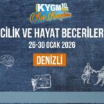 Girişimcilik ve Hayat Becerileri Kampı, 26-30 Ocak 2026’da Denizli’de düzenlenecek. 150 öğrenci katılacak.