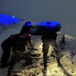 Adıyaman’da kar nedeniyle yolda kalan vatandaşlar jandarma tarafından kurtarıldı.