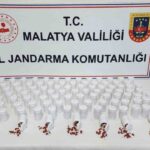 Malatya’da 5 bin 561 sentetik hap ele geçirildi, 2 kişi gözaltında.