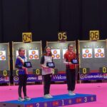 Manavgatlı Ada Şahin, Fransa’nın Nimes kentindeki Salon Dünya Okçuluk Kupası’nda U13 klasik yayda 3. oldu.