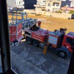 Kızıltepe’deki apartman dairesinde çıkan yangında anne ve 3 çocuğu itfaiye tarafından kurtarıldı.