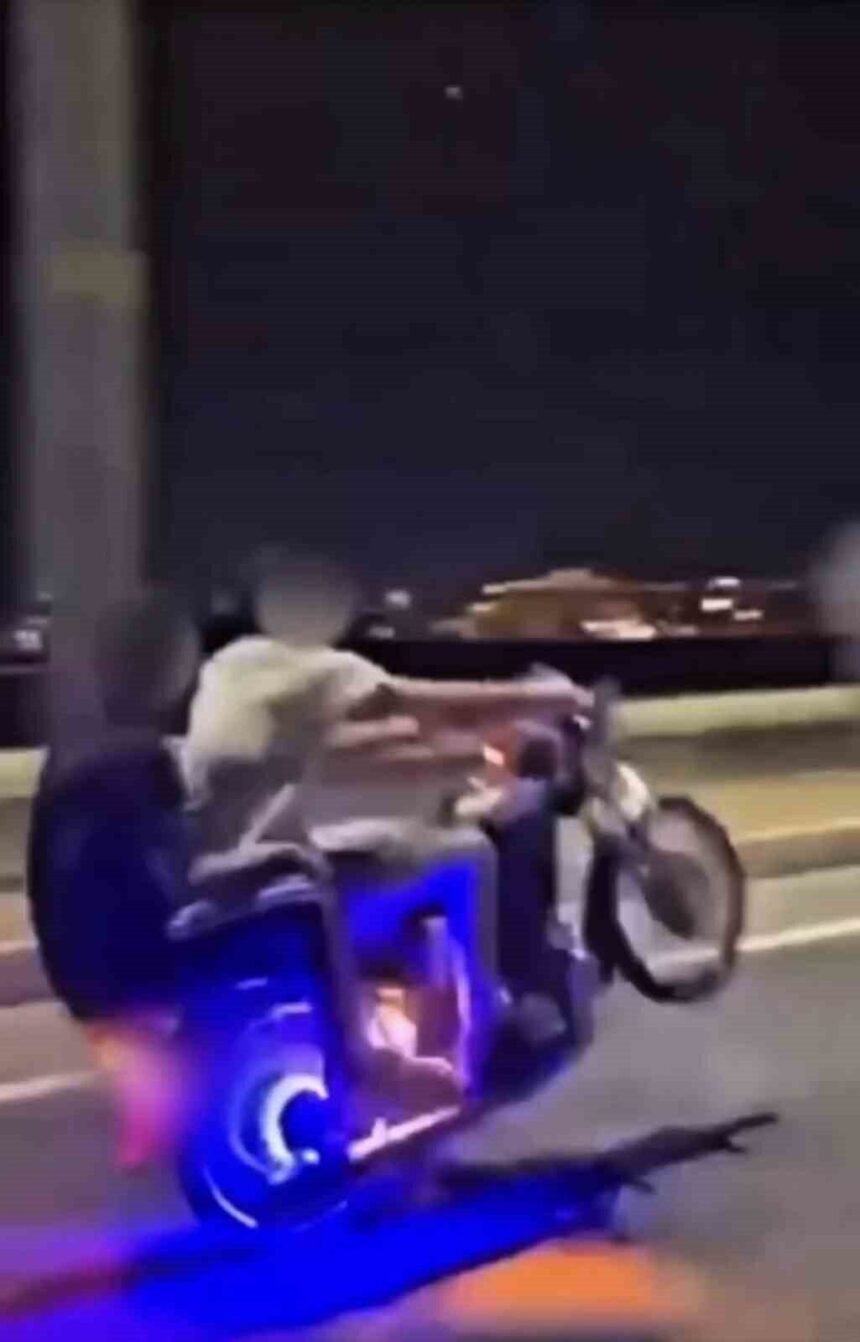 Kızıltepe’de tek tekerle giden sürücü polis tarafından yakalandı, para cezası ve adli işlem başlatıldı.