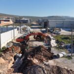 Akhisar Karaosmanoğlu Sanayi Sitesi’ndeki altyapı çalışmalarıyla sanayi esnafı rahatlıyor.