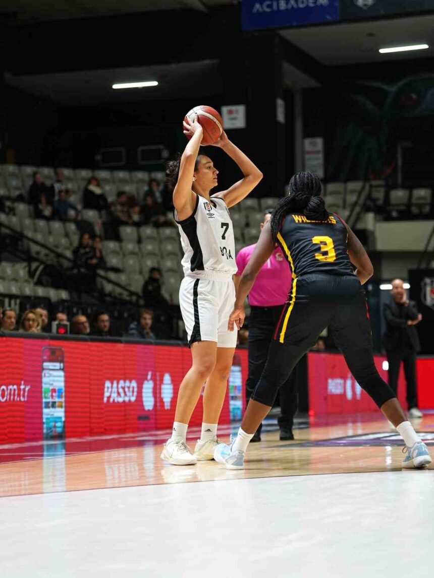 Kadınlar Basketbol Süper Ligi’nde Melikgazi Kayseri Basketbol, Beşiktaş’a 84-75 yenildi.