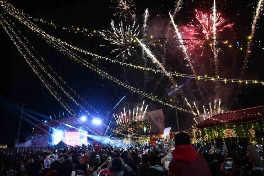 Mersinlilerin 2026’ya coşkulu ‘merhaba’ dedikleri Yılbaşı Sokak Partisi düzenlendi