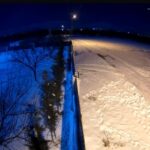 Akçadağ’da Yerin Atmosferine Giren Meteor, Geceyi Aydınlattı