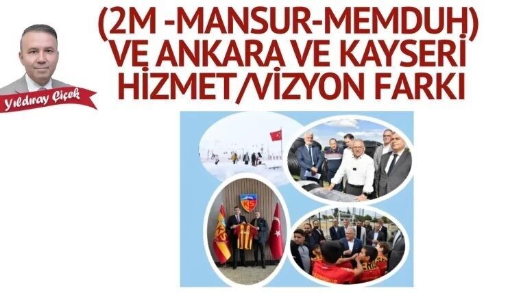 MHP Genel Başkan Danışmanı Yıldıray Çiçek; sosyal medyada Kayseri ve Ankara’nın hizmet anlayışlarını kıyasladı. MHP Genel Başkan Danışmanı Yıldıray Çiçek; sosyal medyada Kayseri ve Ankara’nın hizmet anlayışlarını kıyasladı.