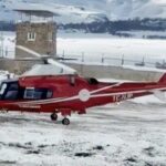 Muş’ta asfiksi tanısı alan yenidoğan bebek, tedavi için ambulans helikopterle Erzurum’a gönderildi.
