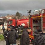 Edirne’de çıkan yangında müstakil bir ev tamamen yanarak kullanılmaz hale geldi.