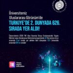 Niğde Ömer Halisdemir Üniversitesi, THE 2026 Sıralamalarında Türkiye’de 2. Dünya’da 626. Oldu