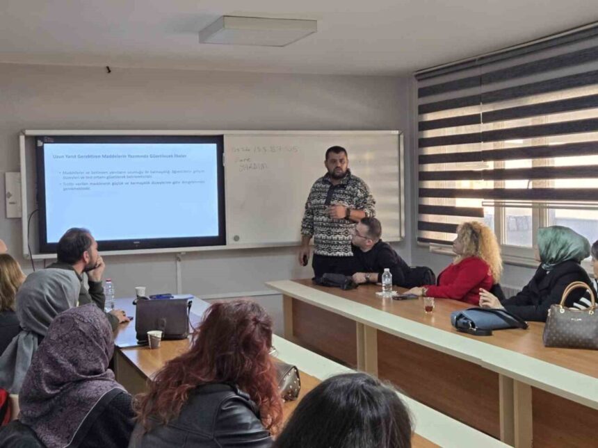 Ölçme Değerlendirme Merkezi tarafından Öğretmenlere yönelik Seminer düzenlendi. Ölçme Değerlendirme Merkezi tarafından Öğretmenlere yönelik Seminer düzenlendi.