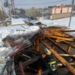 Diyarbakır’ın Çınar ilçesindeki bir okulda sobadan çıkan kıvılcımla çıkan yangın kısa sürede söndürüldü.