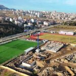 Altınordu’da Yarı Olimpik Yüzme Havuzu ve Spor Salonu İnşaatı Devam Ediyor