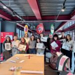 Nilüfer Belediyesi’nin “Depoda Sanat Var” programında Burcu Güven’le “Şeffaf Katmanlar Atölyesi” yapıldı.